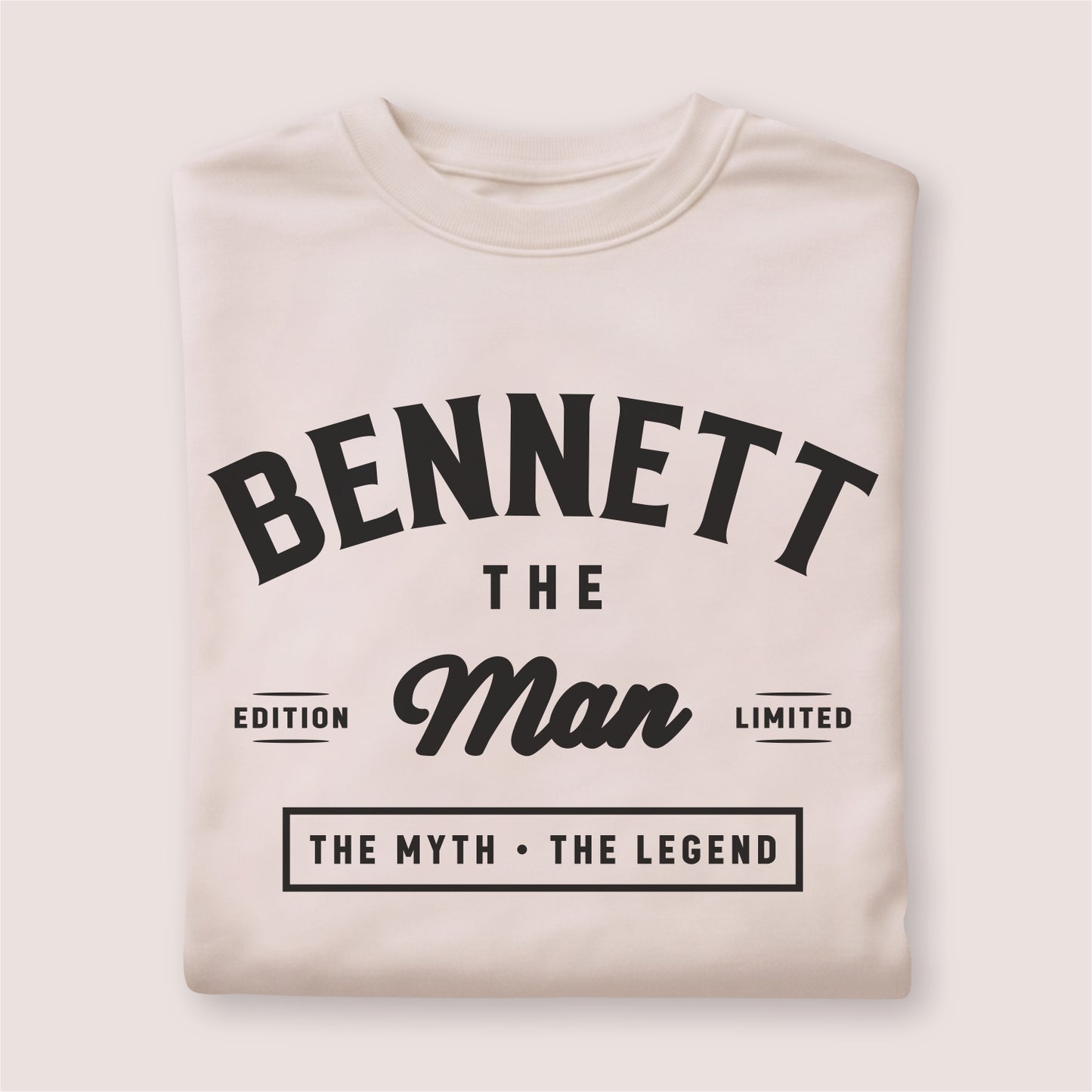 Custom Name - Bennett The Man The Myth The Legend unisex classic tee