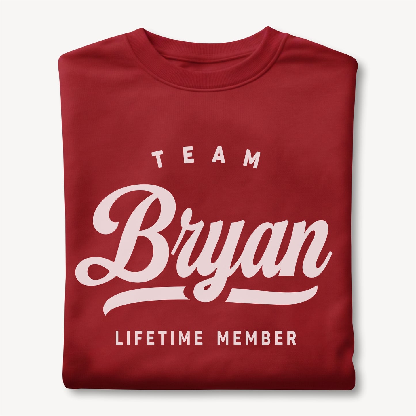 Funny Custom Name - Team Bryan Lifetime Member unisex classic tee