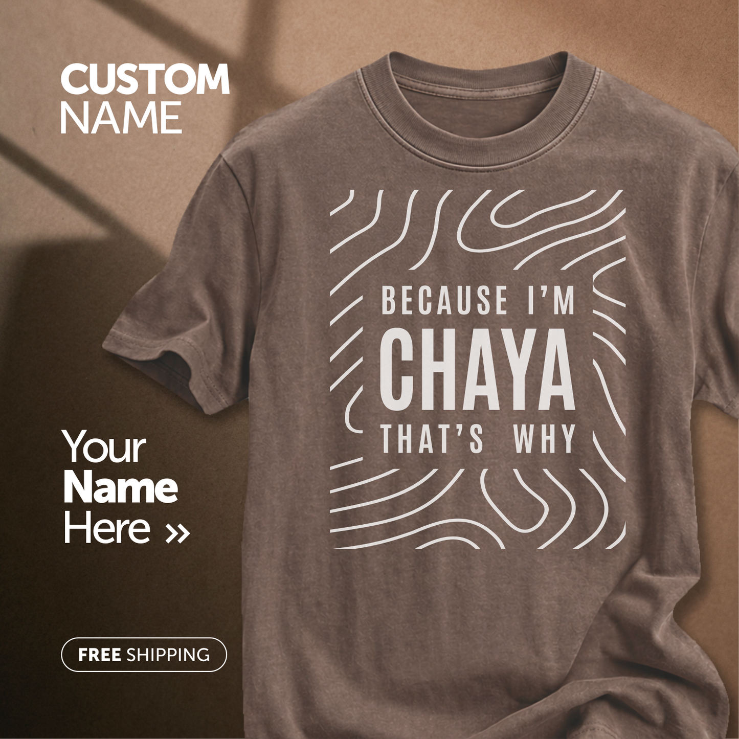 Customize This Design With Your Name!