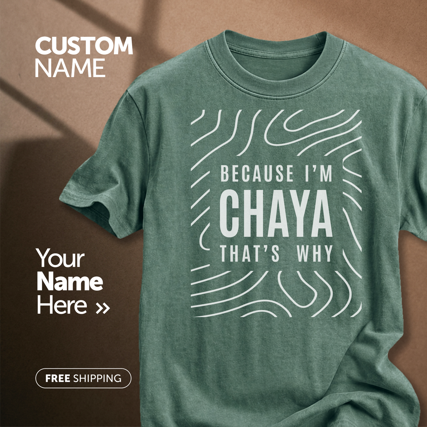 Customize This Design With Your Name!