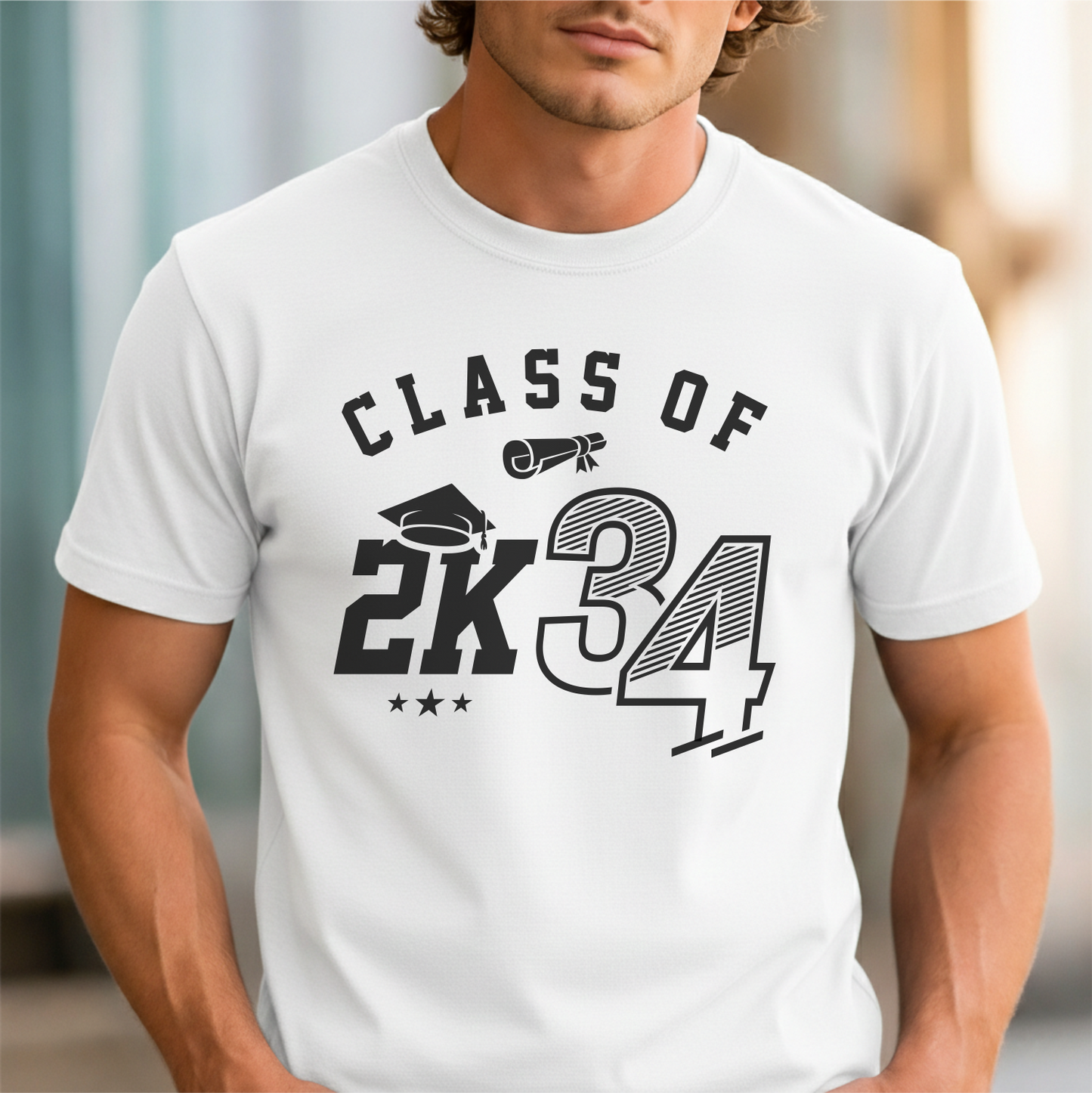 Custom Year - Class Of 2034 Graduation unisex classic tee