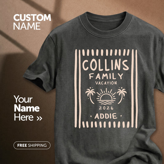Collins Family Vacation - Customize This Design