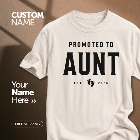 Custom Aunt T-shirt