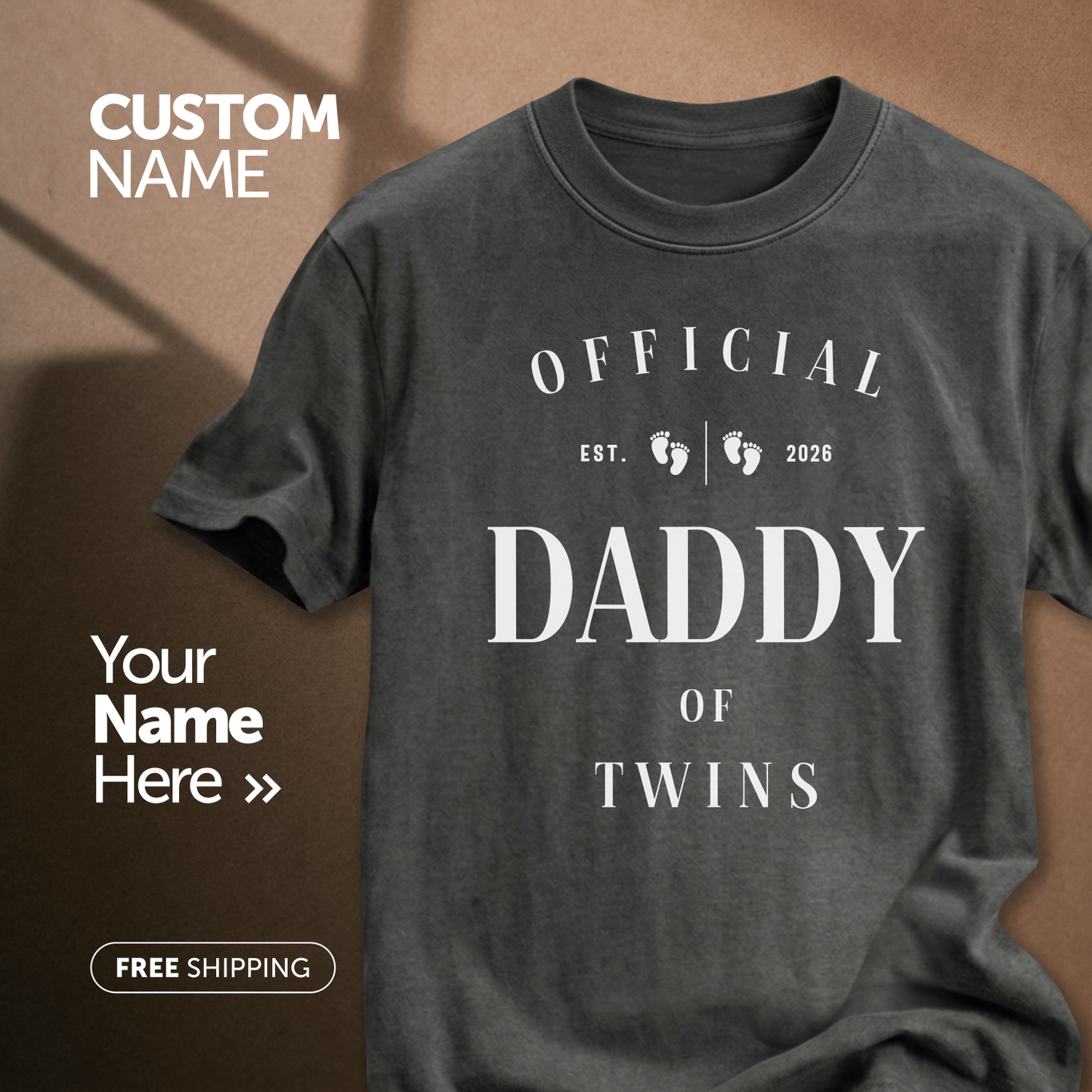 Custom Daddy T-Shirt