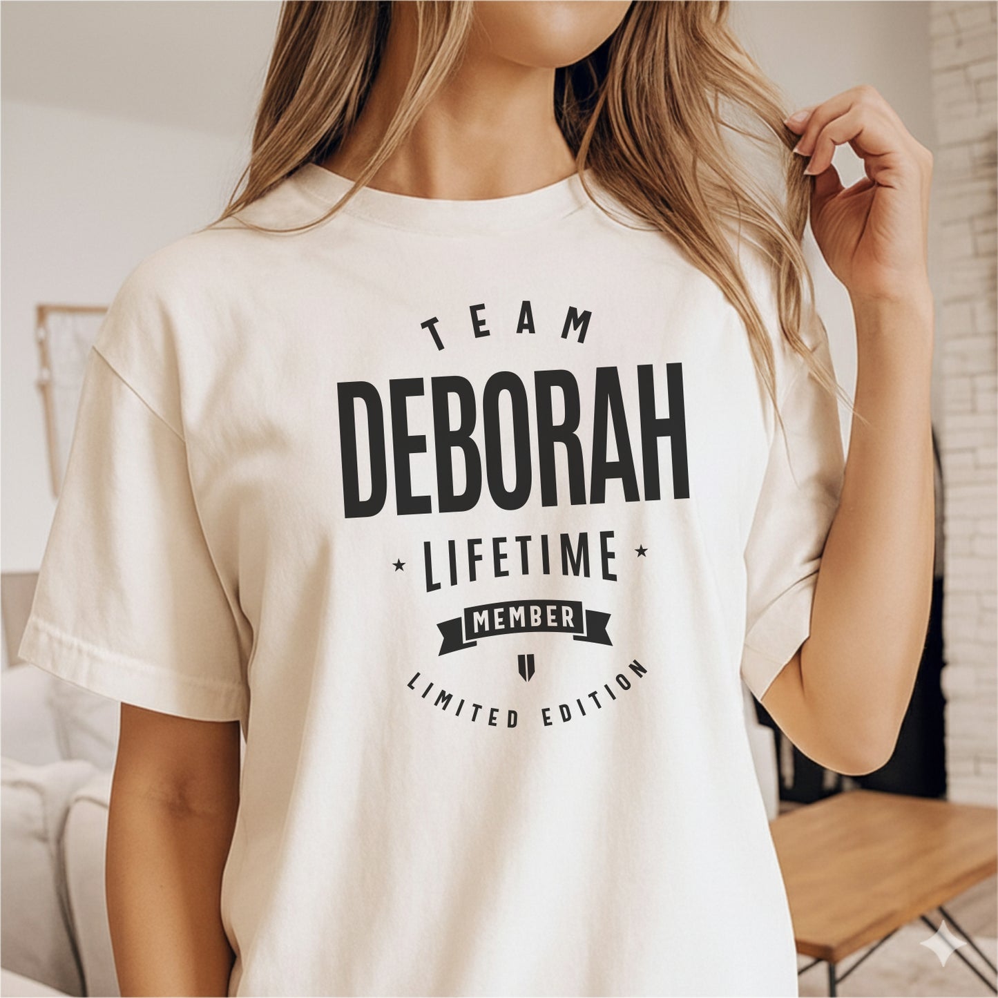 Custom Name - Team Deborah Lifetime Member unisex classic tee