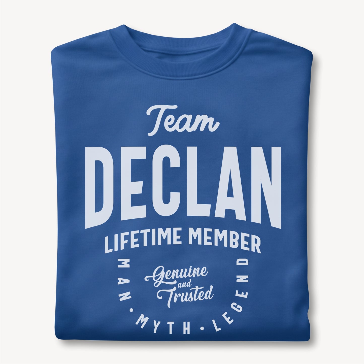 Funny Custom Name - Team Declan Lifetime Member unisex classic tee