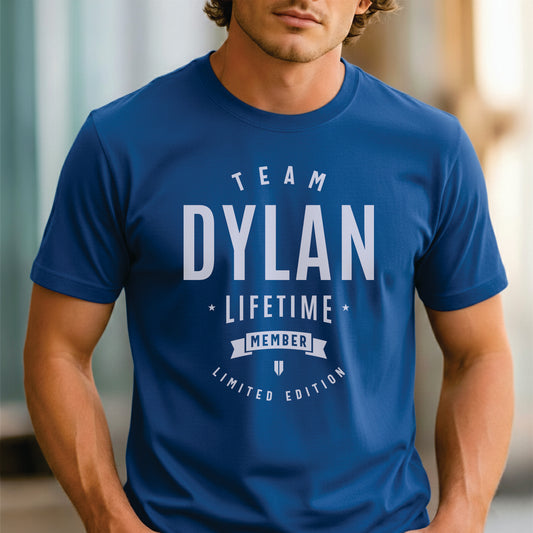 Custom Name - Team Dylan Lifetime Member unisex classic tee