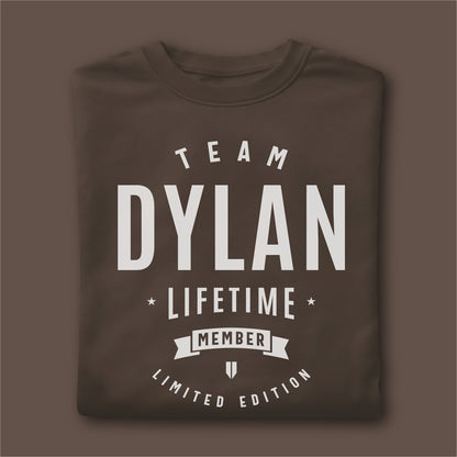 Custom Name - Team Dylan Lifetime Member unisex classic tee