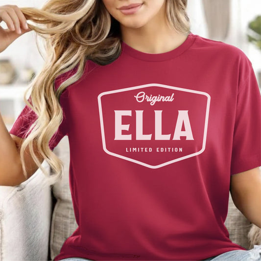 Custom Name - Original Ella Limited Edition unisex classic tee