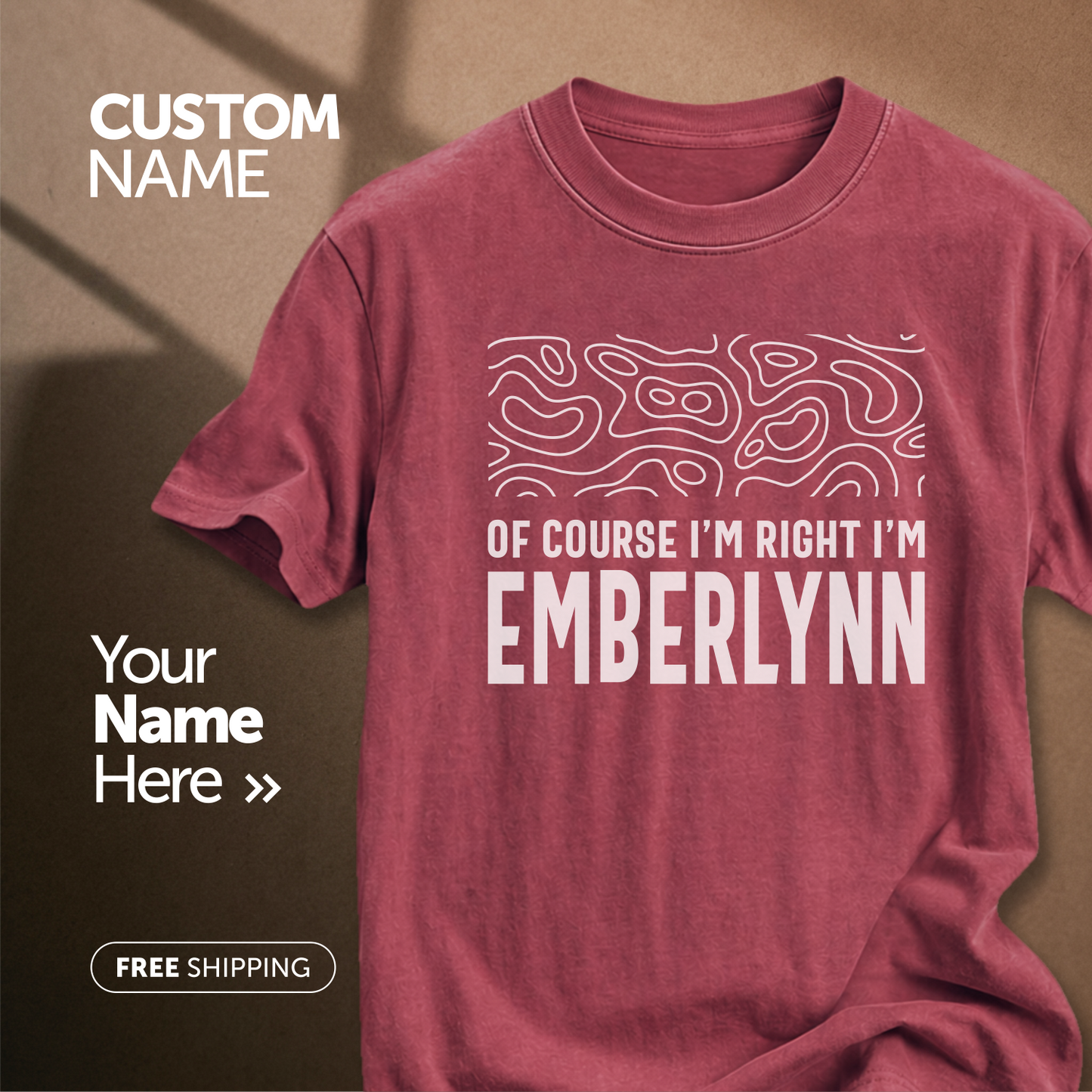 Customize This Design With Your Name!
