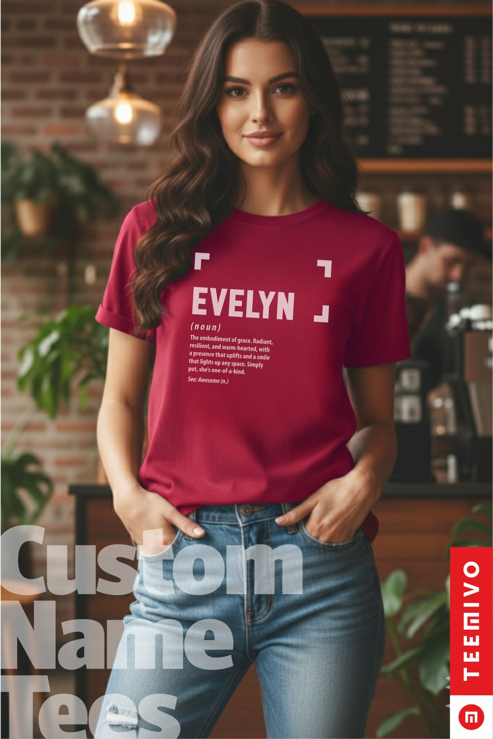 Custom Name - Stella Definition unisex classic tee