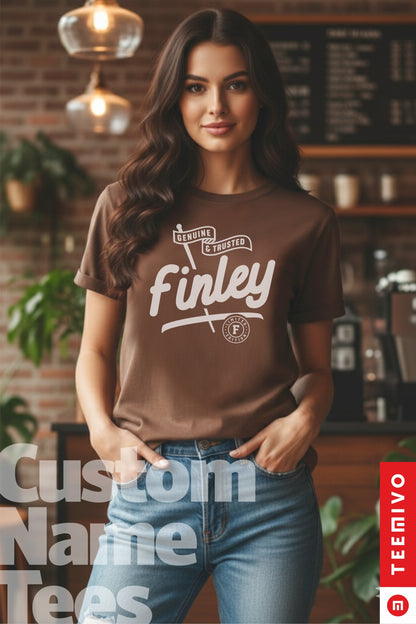 Custom Name - Sadie Genuine and Trusted unisex classic tee