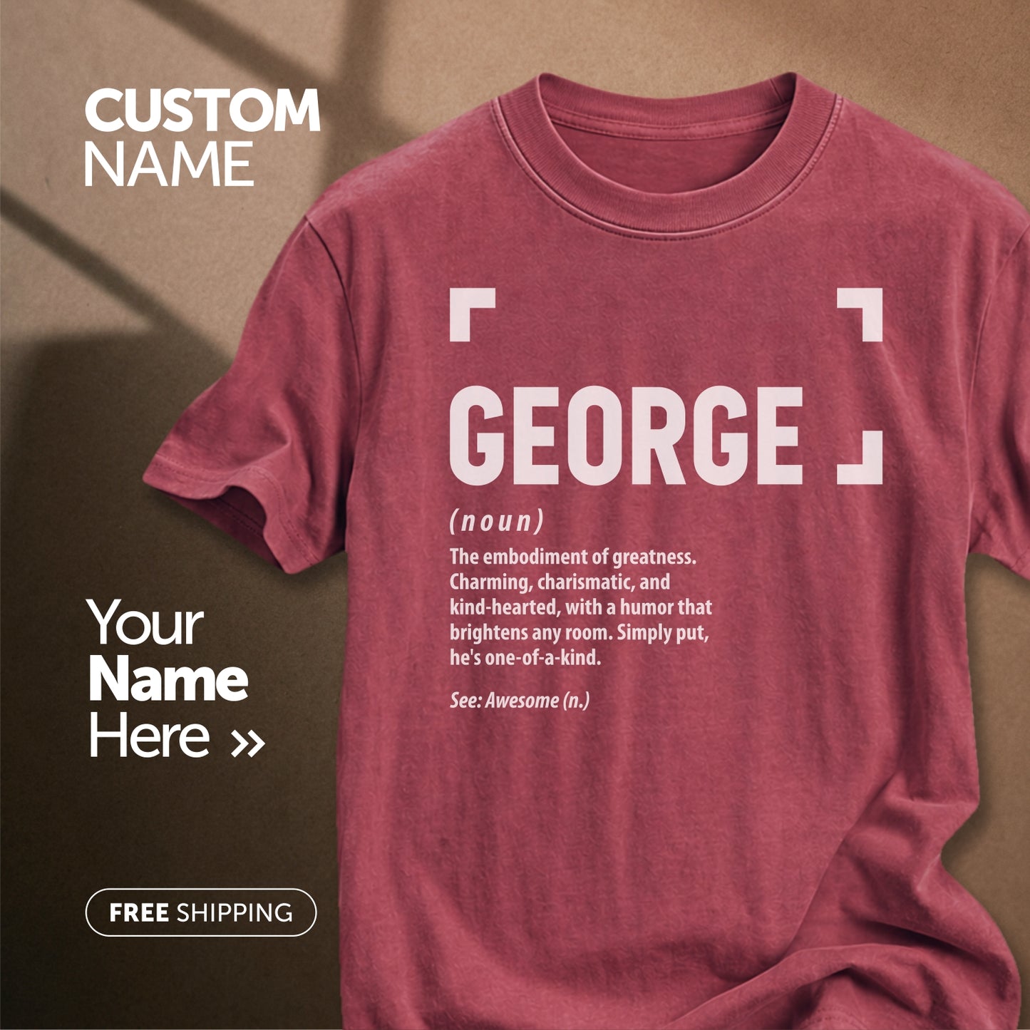 Customize This Design With Your Name!