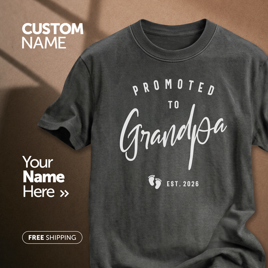 Custom Grandpa T-shirt