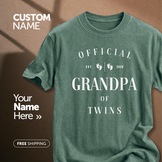 Custom Grandpa T-Shirt