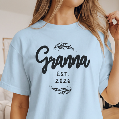 Custom Name - Granna est. 2026 unisex classic tee