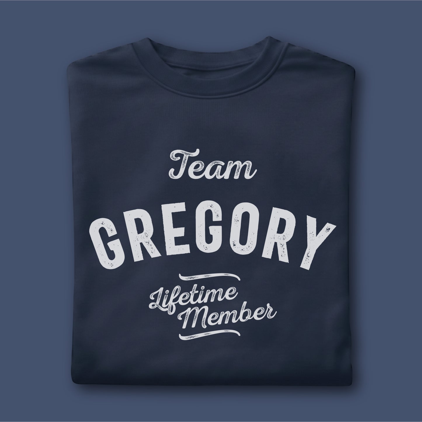 Custom Name - Team Gregory Lifetime Member unisex classic tee