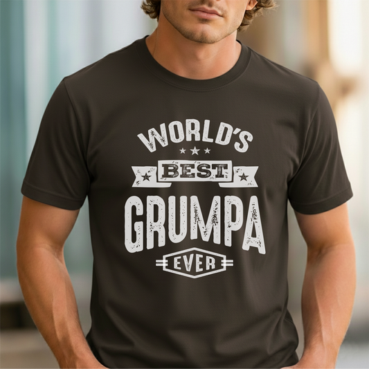 Custom Name - World’s Best Grumpa Ever unisex classic tee