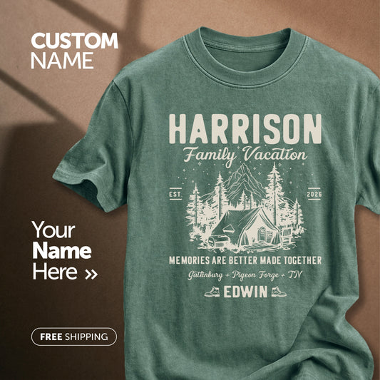 Harrison Family Vacation - Customize This Design