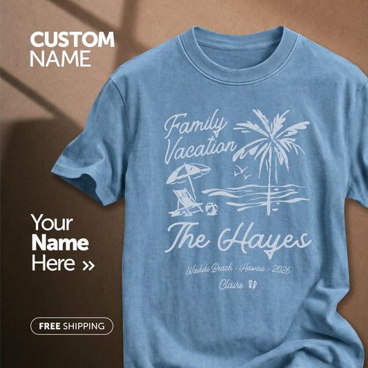 The Hayes Family Vacation - Customize This Design