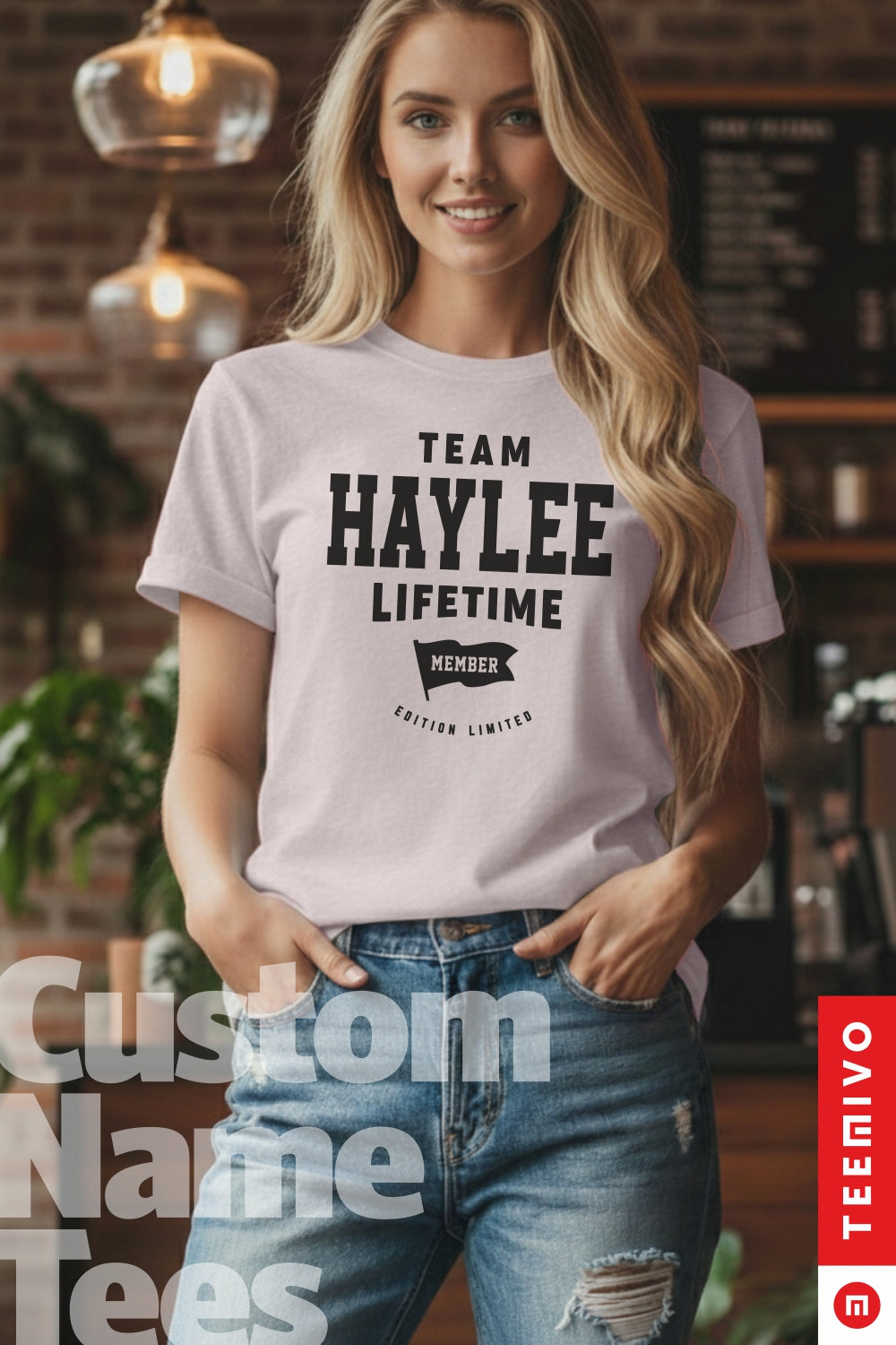 Custom Name - Team Bella Lifetime Member unisex classic tee