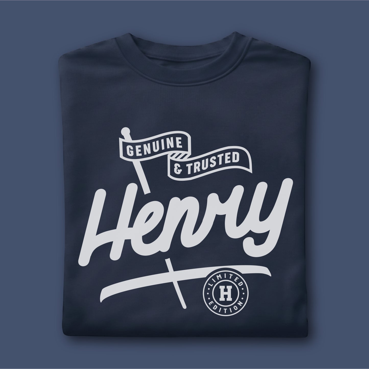 Custom Name - Henry Genuine and Trusted unisex classic tee