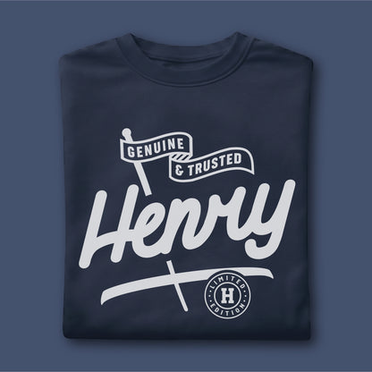 Custom Name - Henry Genuine and Trusted unisex classic tee