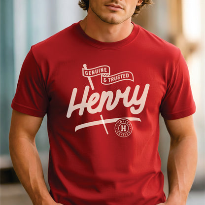 Custom Name - Henry Genuine and Trusted unisex classic tee
