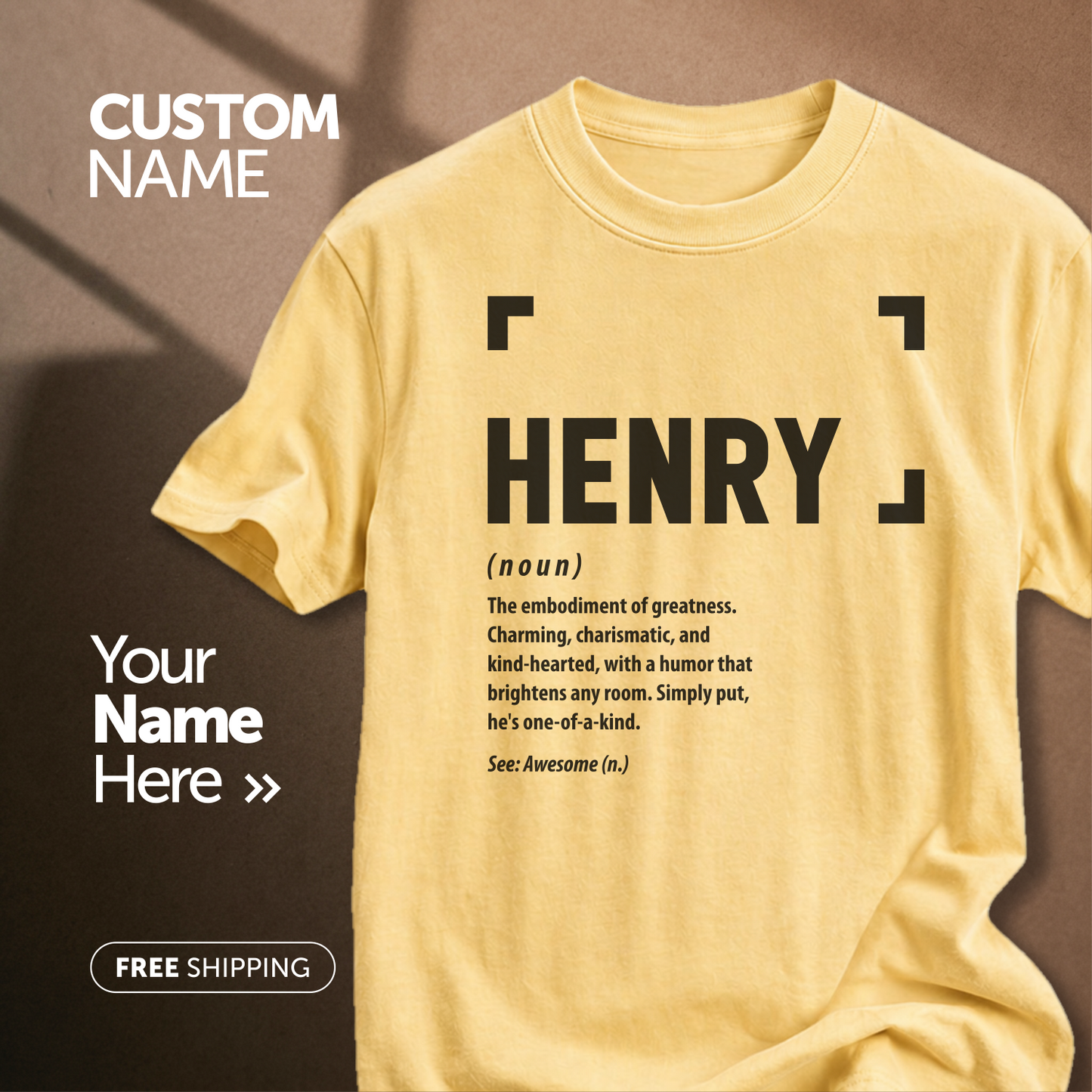 Customize This Design With Your Name!