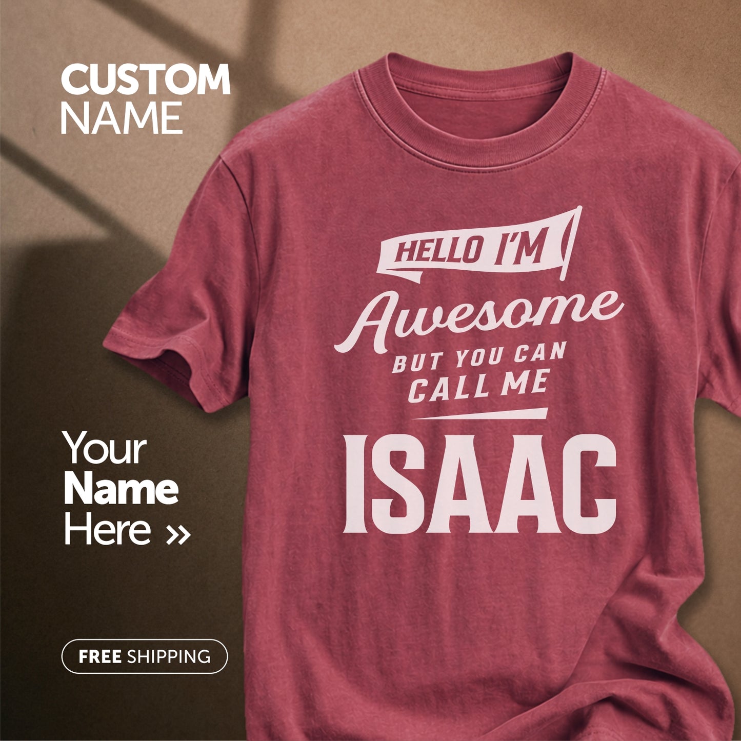 Customize This Design With Your Name!