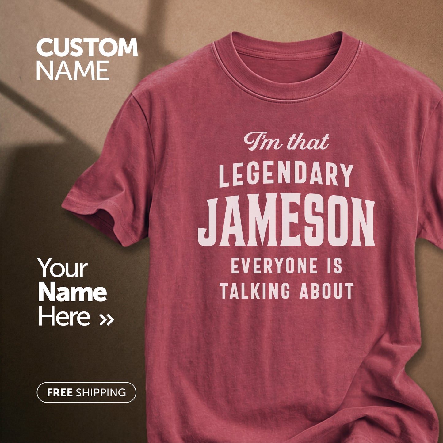 Customize This Design With Your Name!