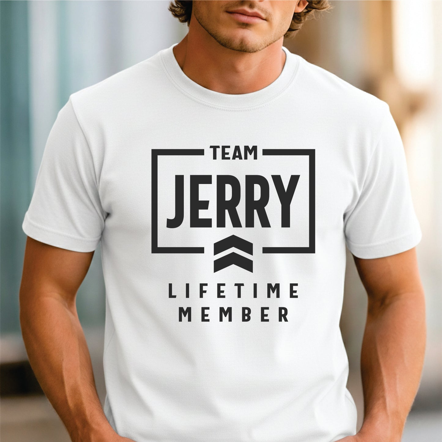 Custom Name - Team Jerry Lifetime Member unisex classic tee