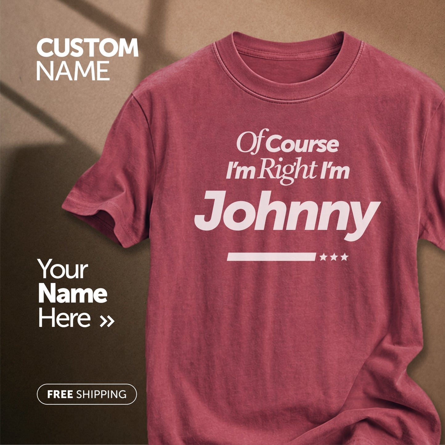 Customize This Design With Your Name!