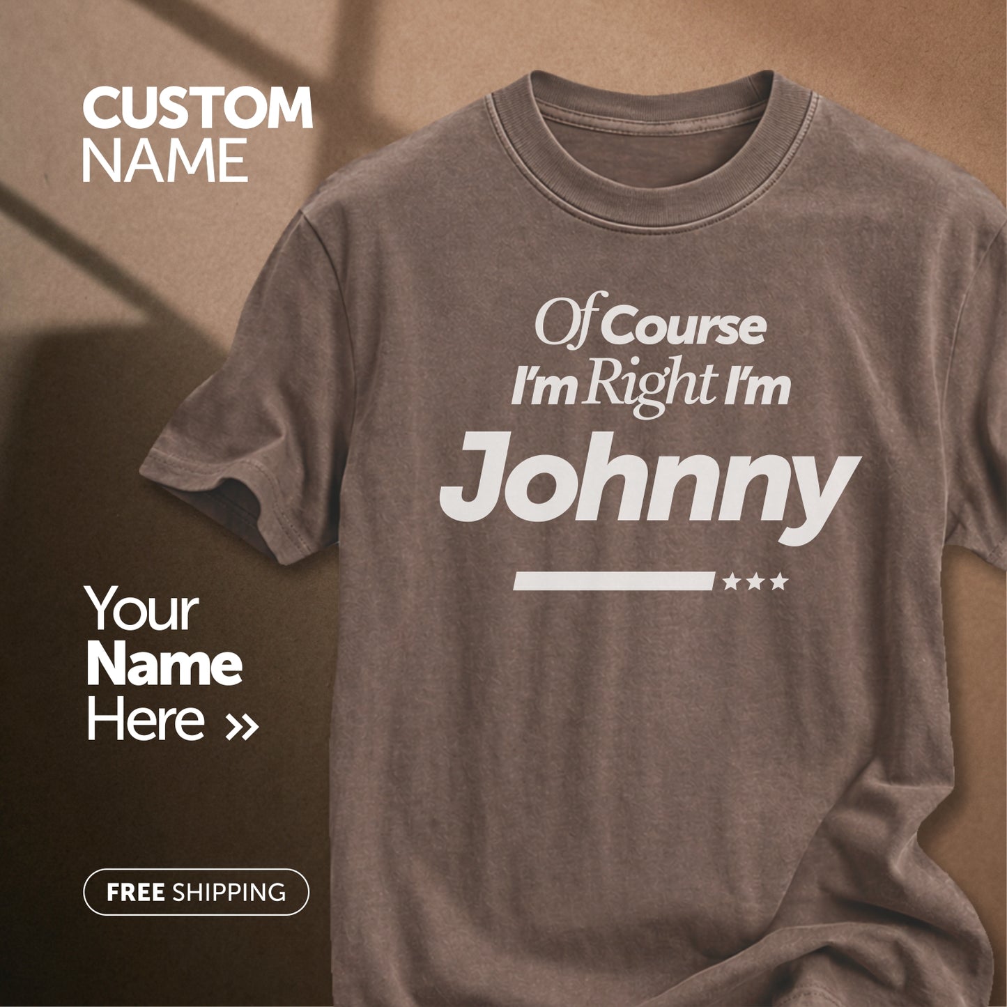 Customize This Design With Your Name!