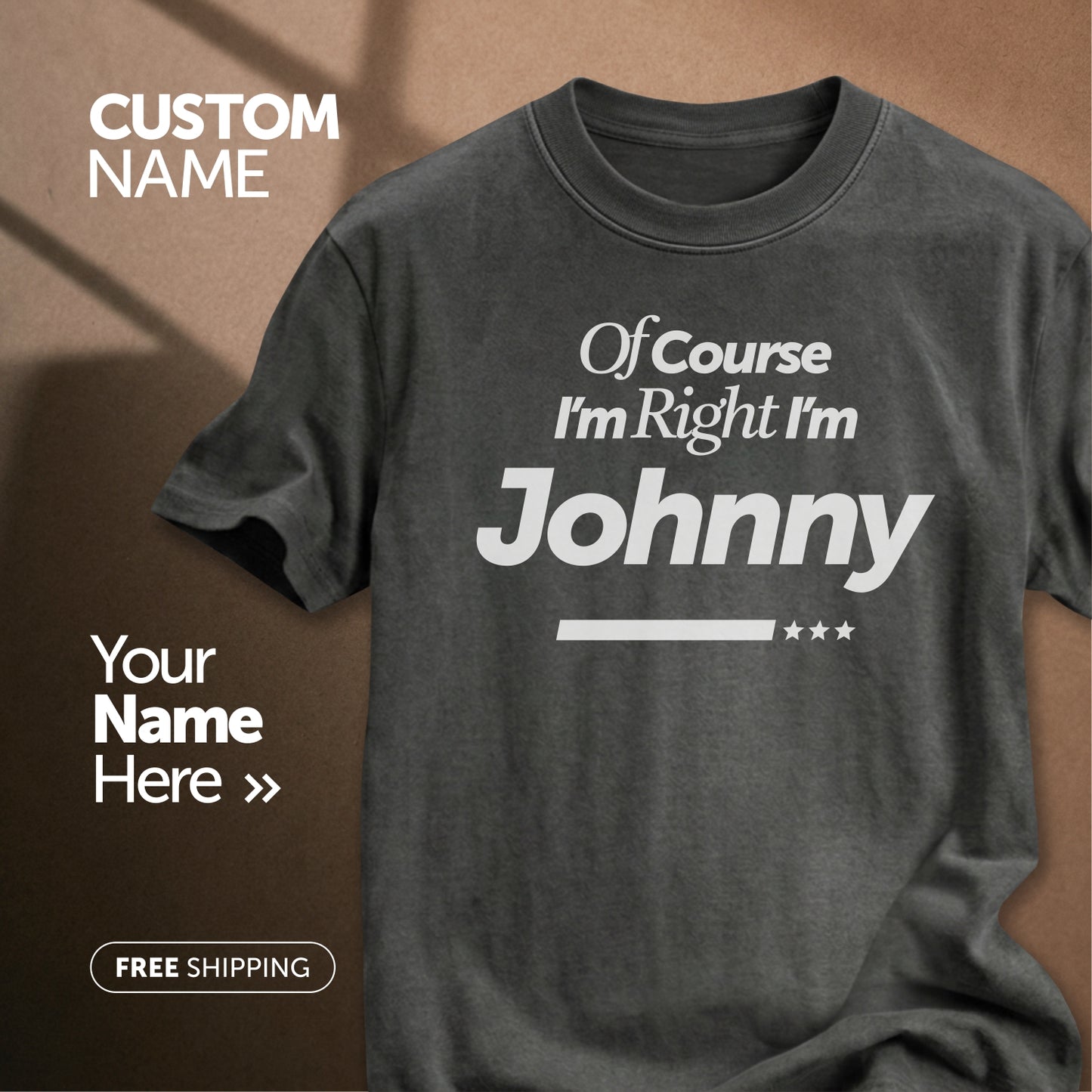 Customize This Design With Your Name!