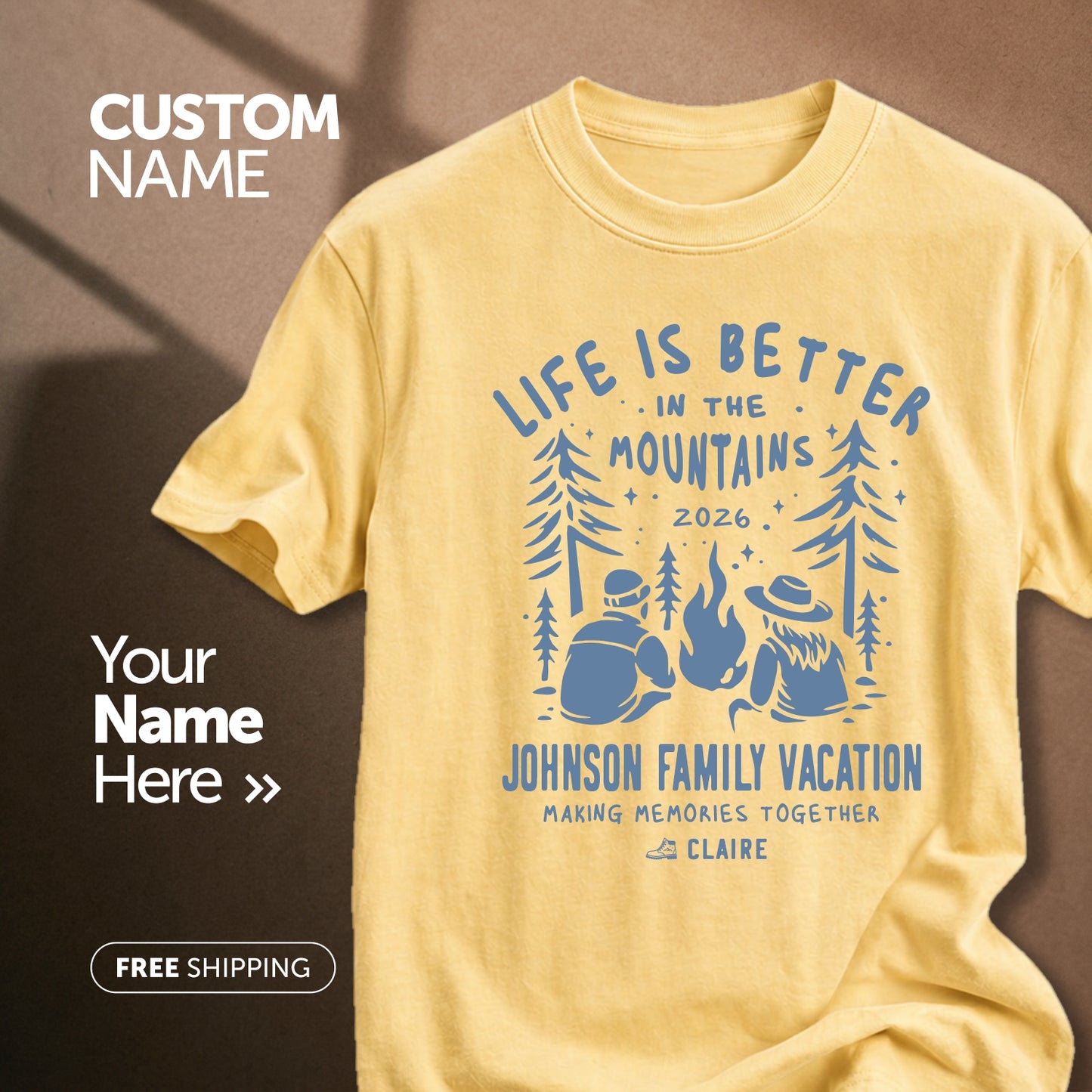 Johnson Family Vacation - Customize This Design