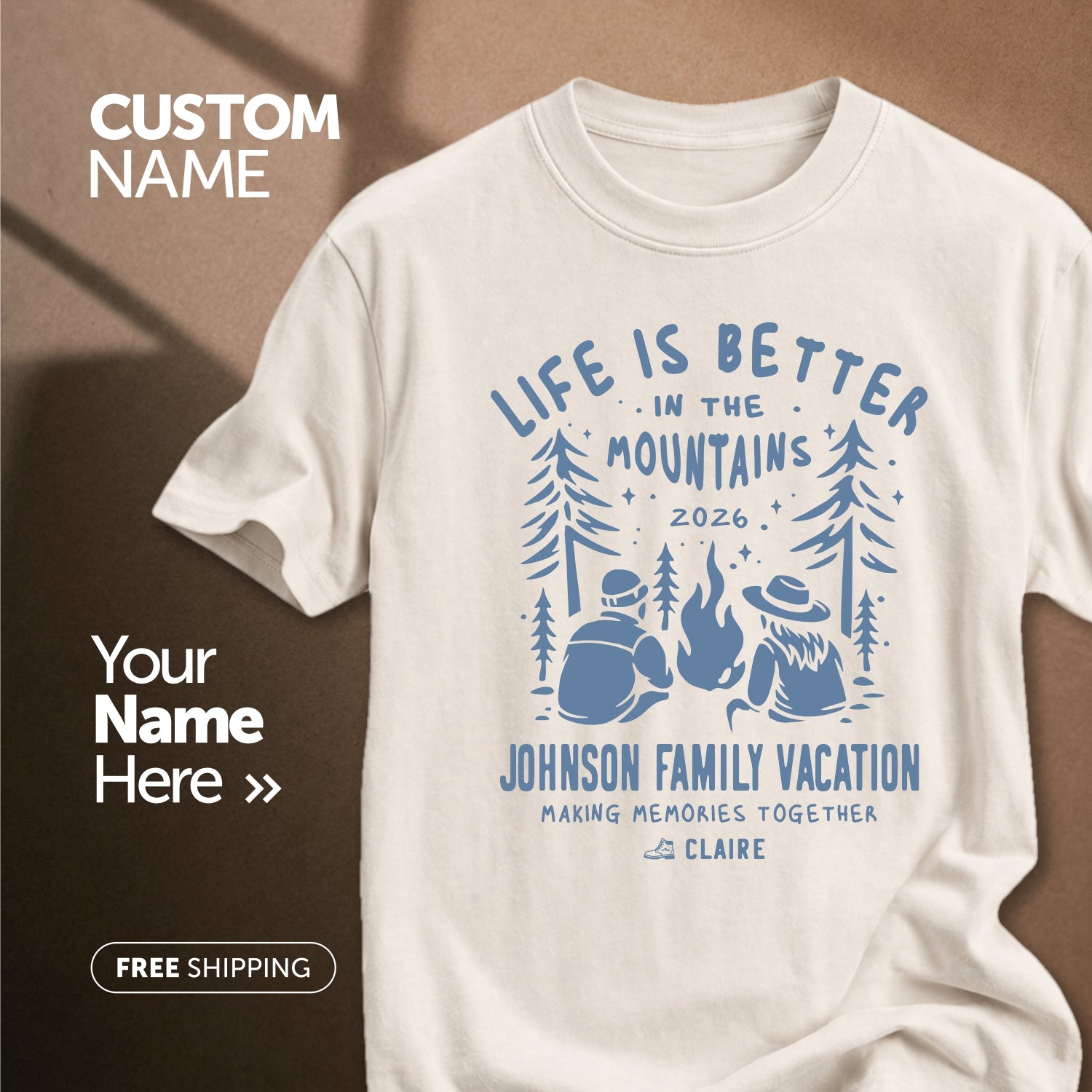 Johnson Family Vacation - Customize This Design