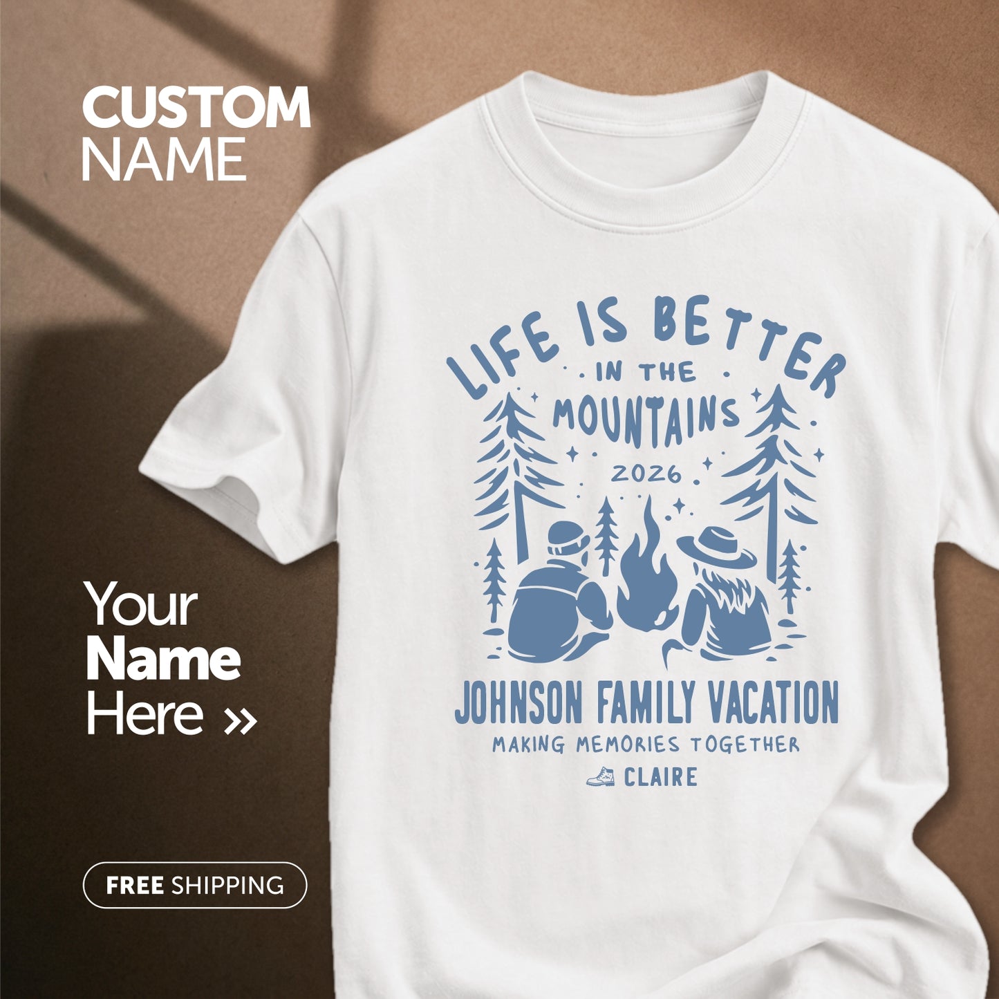 Johnson Family Vacation - Customize This Design