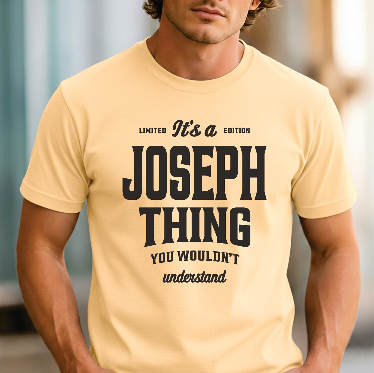 Custom Name - It’s a Joseph Thing You Wouldn’t Understand unisex classic tee