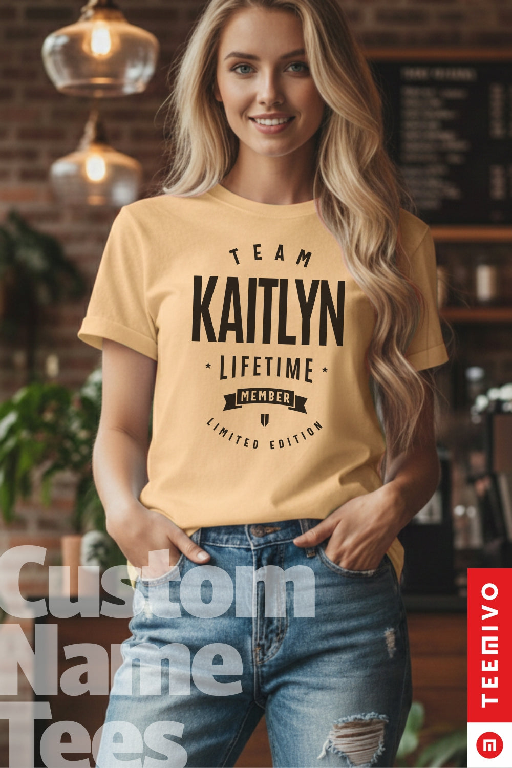Custom Name - Team Deborah Lifetime Member unisex classic tee