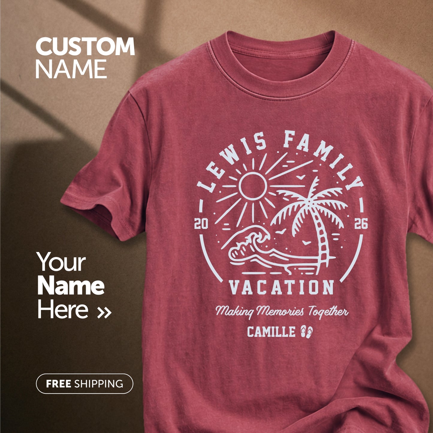Lewis Family Vacation - Customize This Design