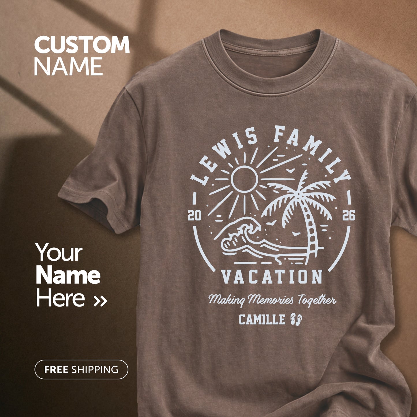 Lewis Family Vacation - Customize This Design