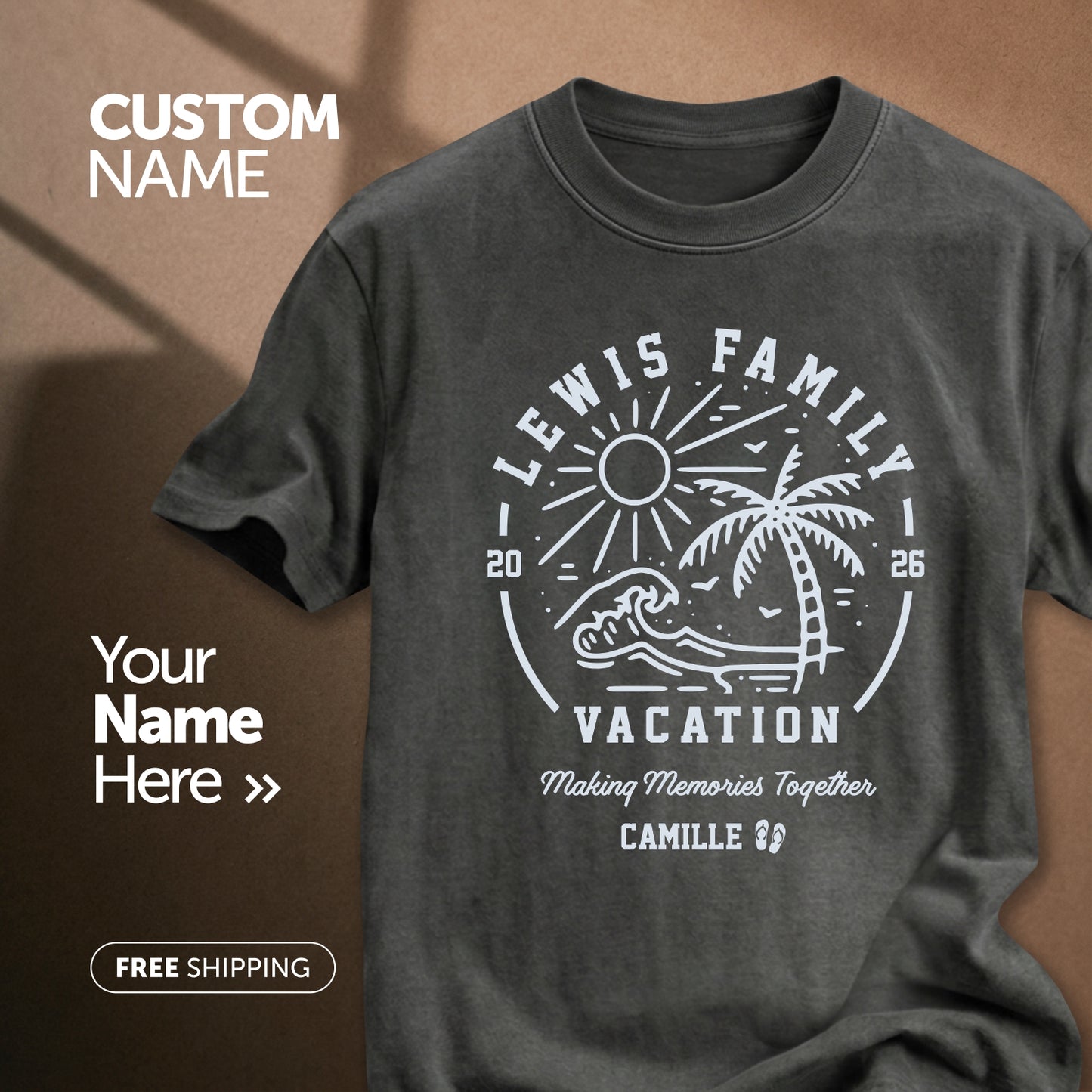 Lewis Family Vacation - Customize This Design
