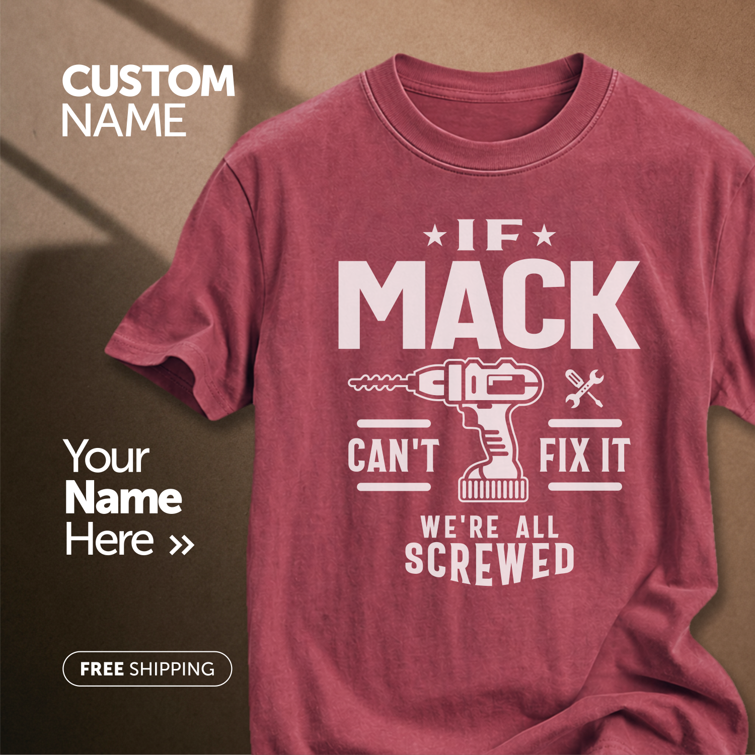 Customize This Design With Your Name!