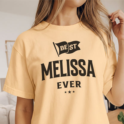 Custom Name - Best Melissa Ever unisex classic tee