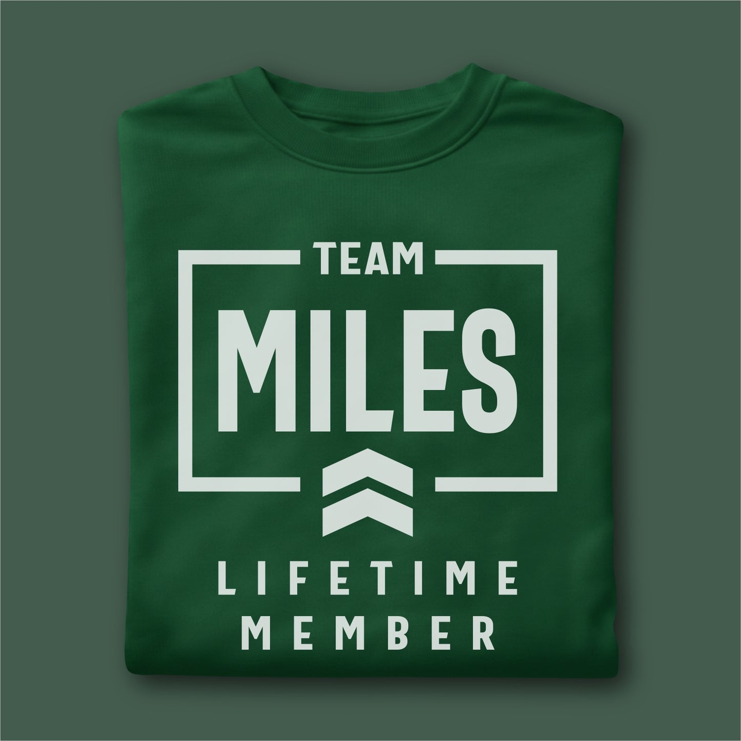 Custom Name - Team Miles Lifetime Member unisex classic tee