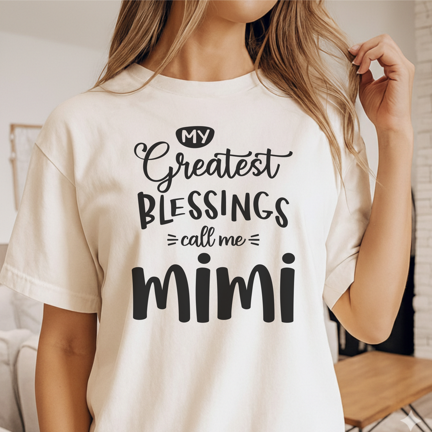 Custom Name - My Greatest Blessings Call Me Mimi unisex classic tee