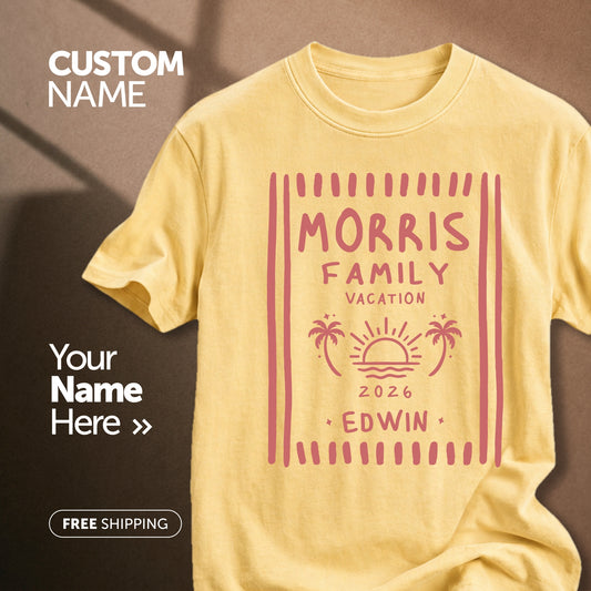 Morris Family Vacation - Customize This Design