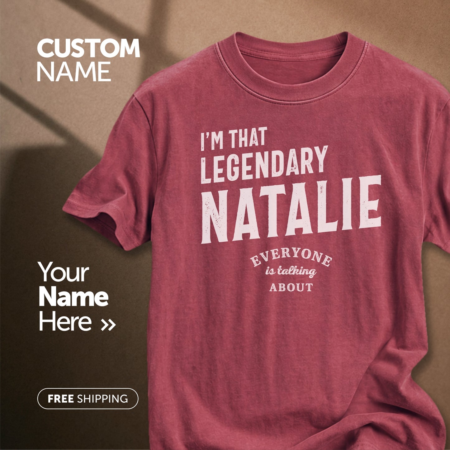 Customize This Design With Your Name!