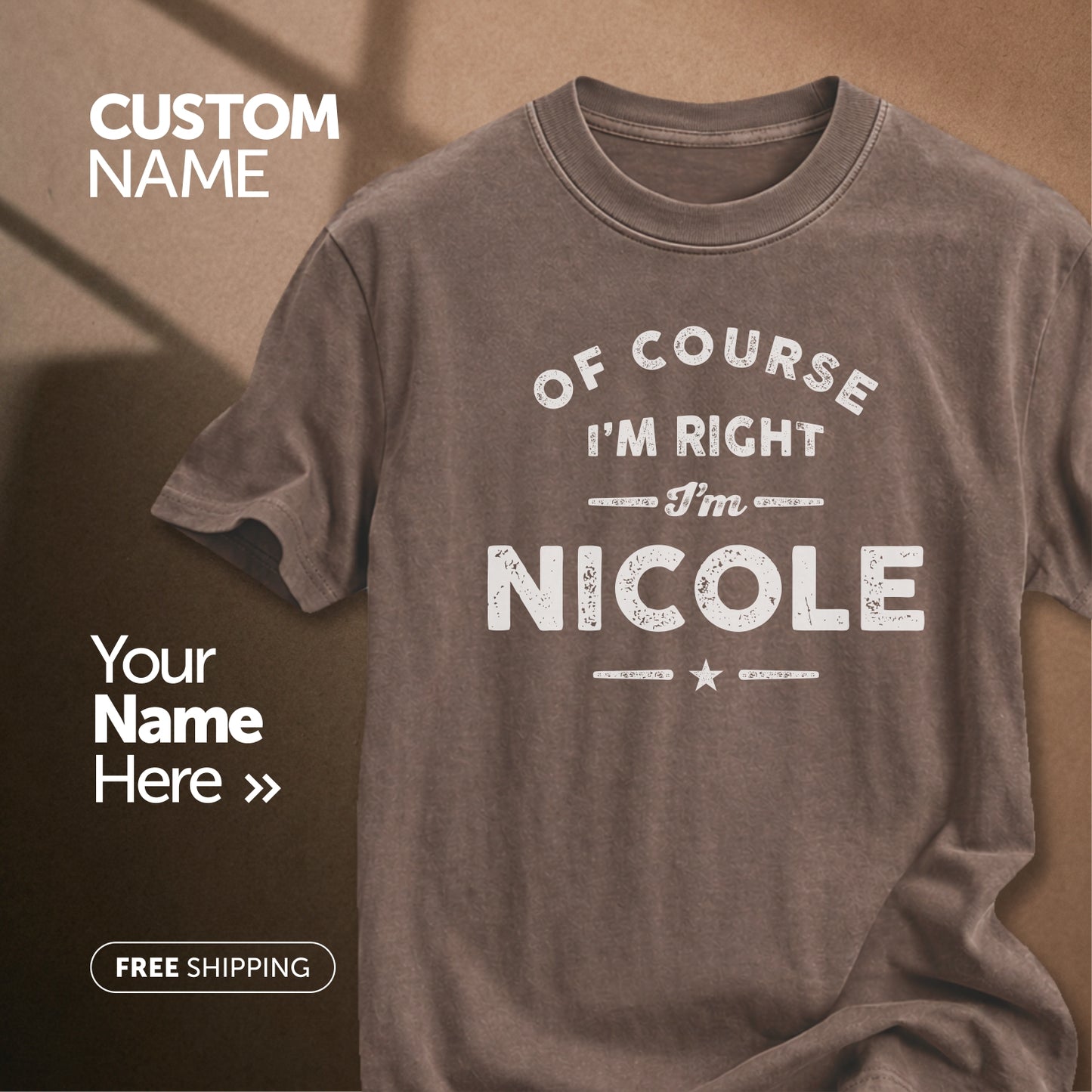 Customize This Design With Your Name!